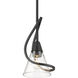 Olympia 1 Light 6 inch Matte Black Mini Pendant Ceiling Light